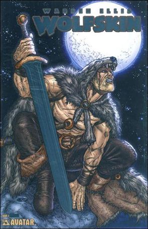 Warren Ellis Wolfskin issue 1-H Platinum Foil Cover