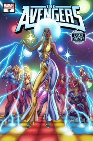 Avengers (2023) issue 17-D J. Scott Campbell Disco Dazzler Cover