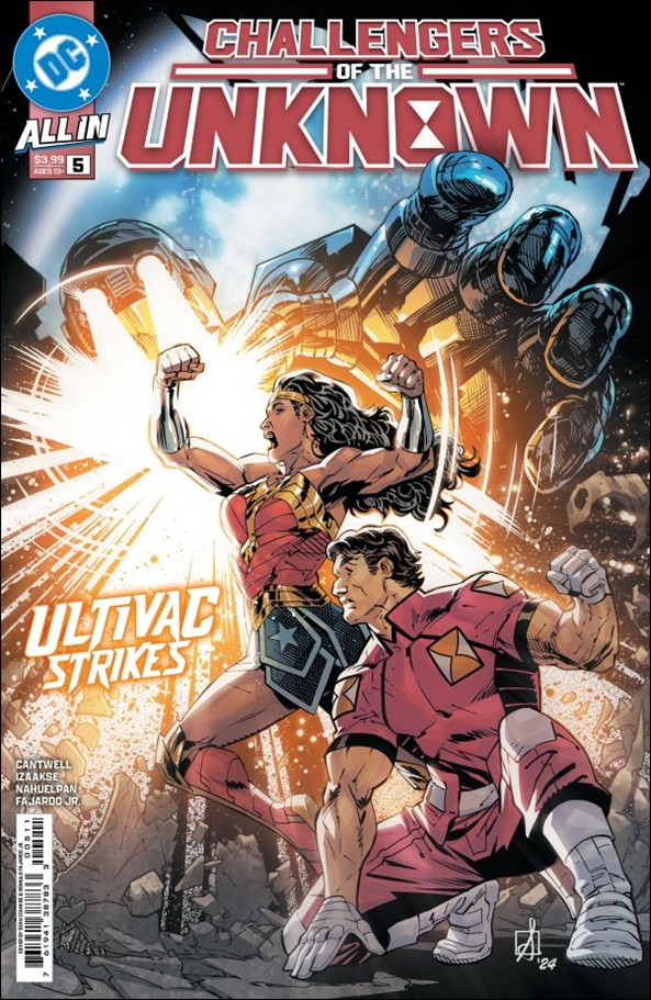 Challengers of the Unknown (2025) issue 5 Sean Izaakse Cover