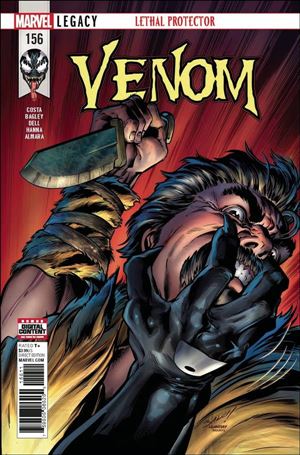 Venom (2017) issue 156 Mark Bagley Cover