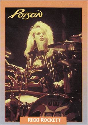 Rock Cards (Base Set) card 218 Rikki Rockett