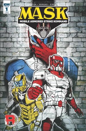 M.A.S.K.: Mobile Armored Strike Kommand issue 1-E Sara Pitre-Durocher 1:10 Cover