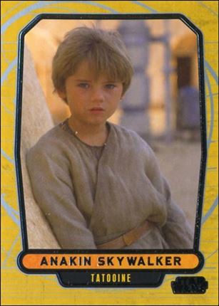 Star Wars Galactic Files (Base Set) card 5 Anakin Skywalker Tatooine
