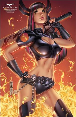 Grimm Tales of Terror Volume 3 issue 13-D Mike DeBalfo Cosplay Cover 1/350