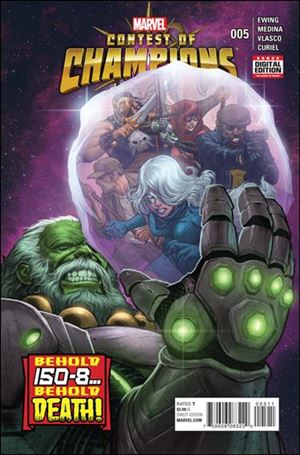 Contest of Champions issue 5 Victor Ibanez Cover