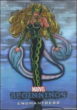 Marvel Beginnings: Series 1 (Marvel Villains Hologram Subset) card H-13 Enchantress