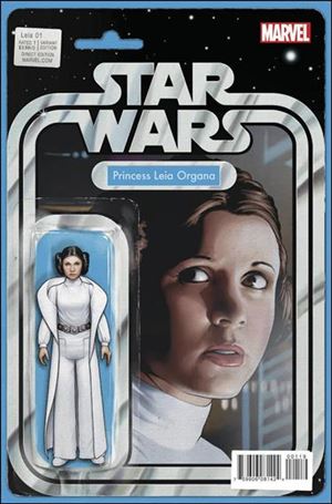 Princess Leia issue 1-K John Tyler Christopher Action Figure Cover