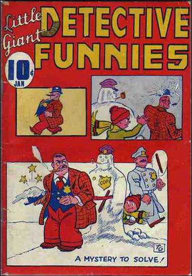 Little Giant Detective Funnies issue 4
