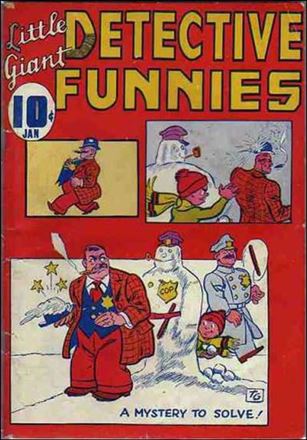 Little Giant Detective Funnies Cover Image 2