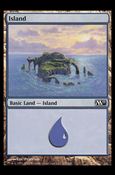 Magic the Gathering: 2011 Core Set (Base Set) card 237 Island