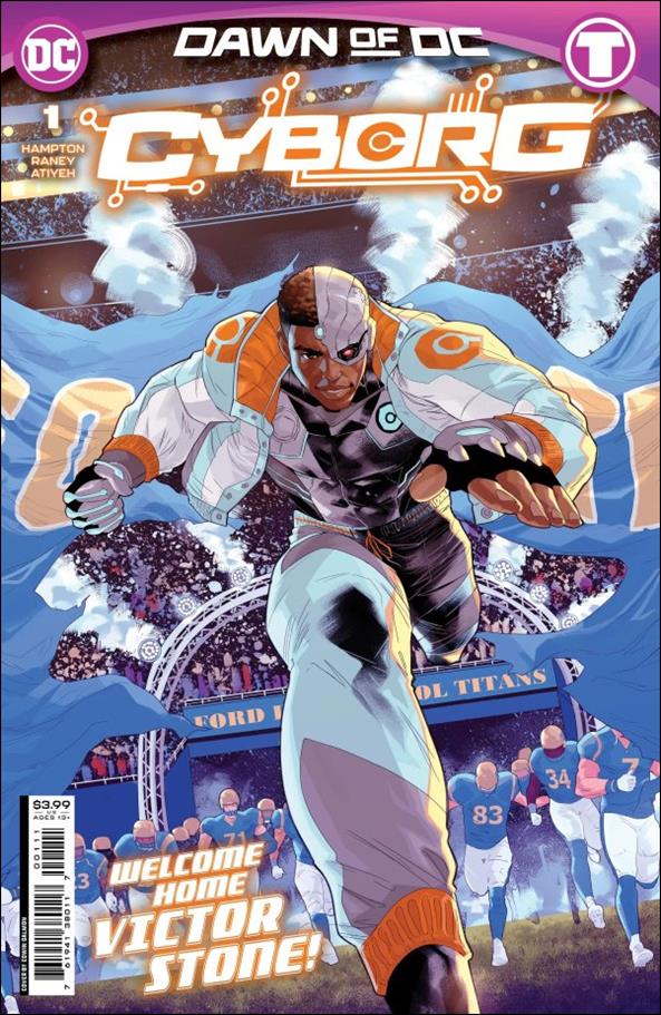 Cyborg (2023) issue 1 Edwin Galmon Cover