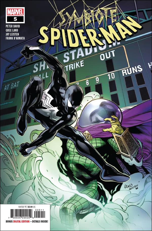 Symbiote Spider-Man issue 5 Greg Land Cover