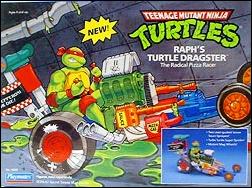 Teenage Mutant Ninja Turtles (1988) Vehicles and Playsets figure 32 Raph's Turtle Dragster