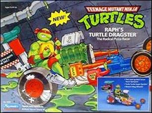 Teenage Mutant Ninja Turtles (1988) Vehicles and Playsets figure 32 Raph's Turtle Dragster