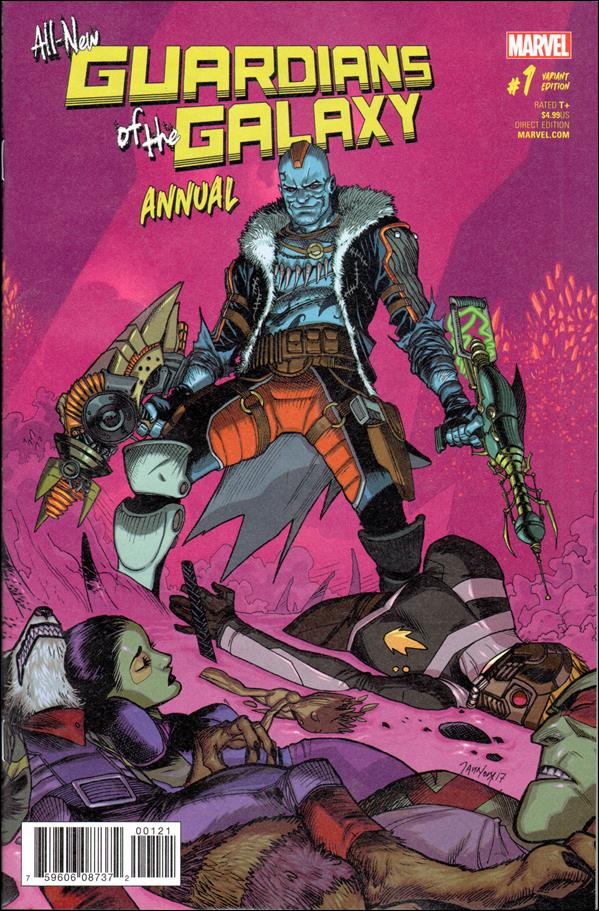 All-New Guardians of the Galaxy Annual issue 1-B Dan Mora "Yondu" Cover