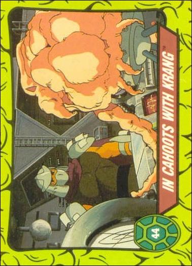 Teenage Mutant Hero Turtles (Ireland) (Base Set) card 44 In Cahoots With Krang