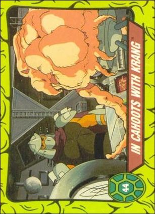 Teenage Mutant Hero Turtles (Ireland) (Base Set) card 44 In Cahoots With Krang