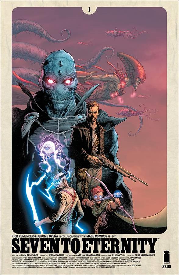 Seven to Eternity issue 1 Jerome Opena Cover