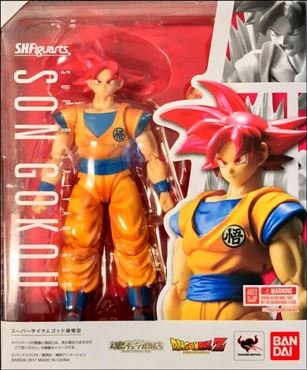 Dragon Ball (S.H.Figuarts) figure 27 Super Saiyan God Son Goku