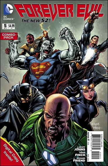 Forever Evil issue 5-B Polybagged David Finch Cover Combo Pack