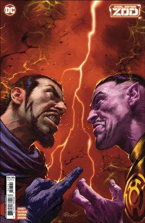 Kneel Before Zod issue 7-B Lucio Parrillo Cardstock Cover