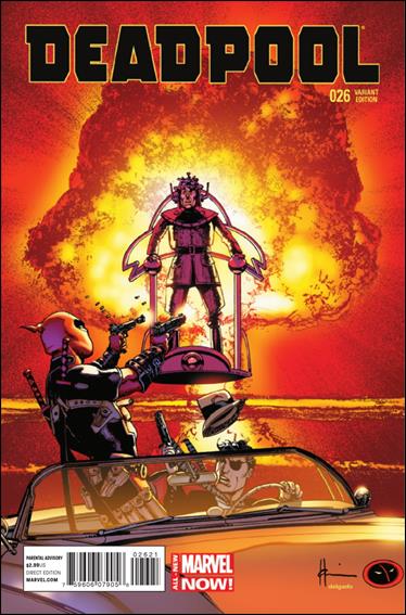 Deadpool (2013) issue 26-C Howard Chaykin 1:50 Cover