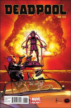 Deadpool (2013) issue 26-C Howard Chaykin 1:50 Cover