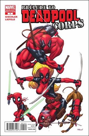 Prelude to Deadpool Corps issue 1-B Ed McGuinness 1:30 Cover