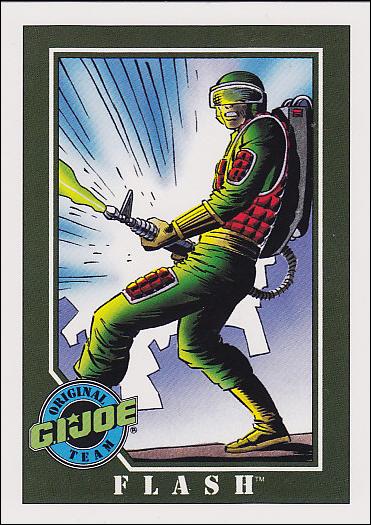 G.I. Joe (Base Set) card 44 Flash