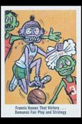 Weird-Ohs (Base Set) card 25 Francis Knows that Victory...