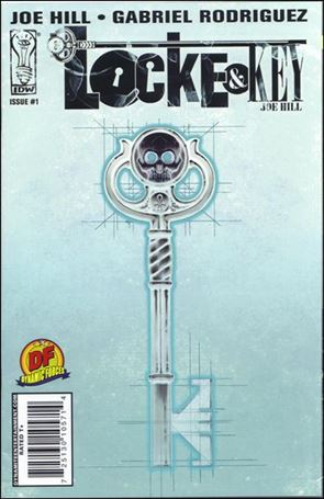 Locke & Key issue 1-D Dynamic Forces Negative Cover 1/1999