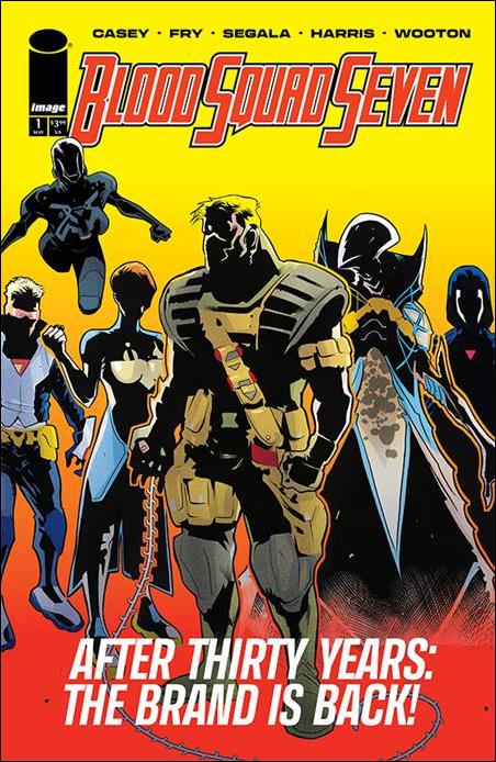 Blood Squad Seven issue 1-F Paul Fry Cover (Second Printing)