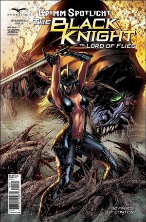 Grimm Spotlight: The Black Knight vs Lord of Flies issue nn-B Caanan White Cover