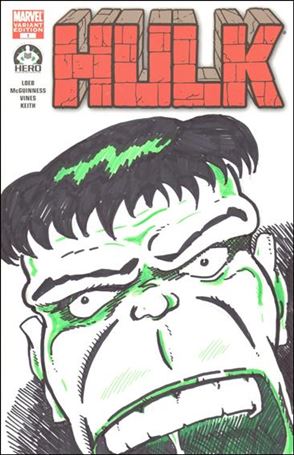 Hulk 100 (Hero Initiative) Cover Project issue 18 Tom Brevoort Cover