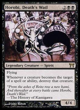 Magic the Gathering: Champions of Kamigawa (Base Set) card 117 Horobi, Death's Wail