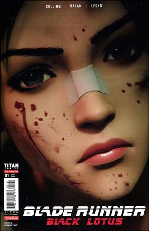 Blade Runner: Black Lotus issue 1-C Concept Art Cover