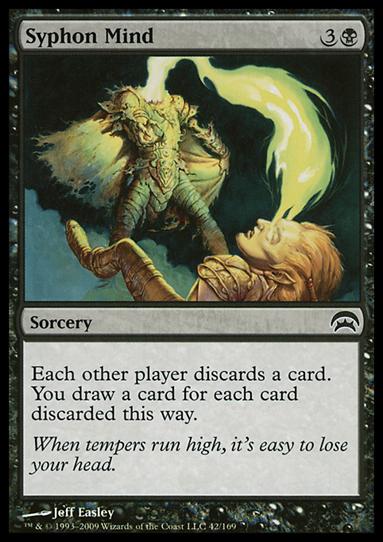 Magic the Gathering: Planechase (Base Set) card 42 Syphon Mind
