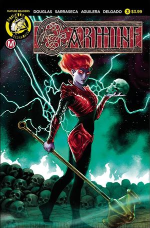 Carmine issue 3-B Diego Galindo Cover