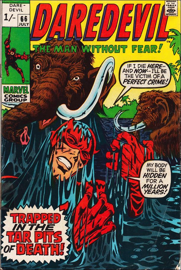 Daredevil (1964) issue 66-B UK Price Cover