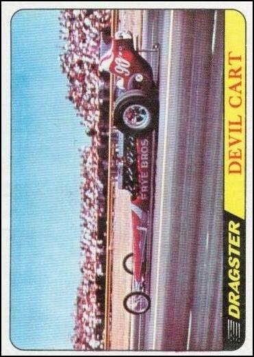 Hot Rods (Base Set) card 49-B Devil Cart  (Yellow Back)