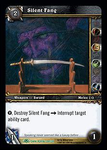 World of Warcraft: Through the Dark Portal (Base Set) card 281 Silent Fang