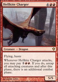 Magic The Gathering: Zendikar (Base Set) card 131 Hellkite Charger