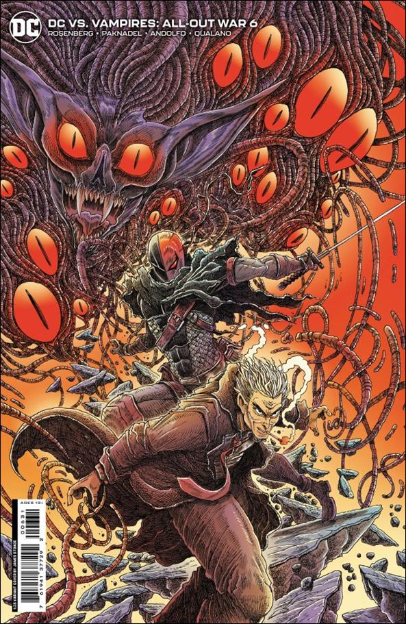 DC vs Vampires: All-Out War issue 6-C James Stokoe 1:25 Cardstock Cover