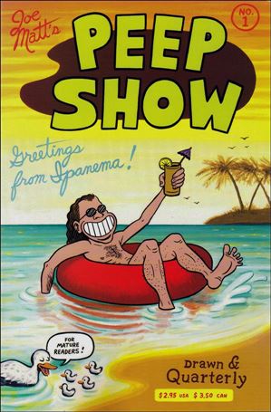 Peep Show issue 1-B 2nd Printing Cover