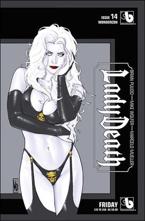 Lady Death (2010) issue 14-E WonderCon Friday Cover 1/350