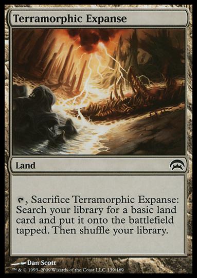 Magic the Gathering: Planechase (Base Set) card 139 Terramorphic Expanse