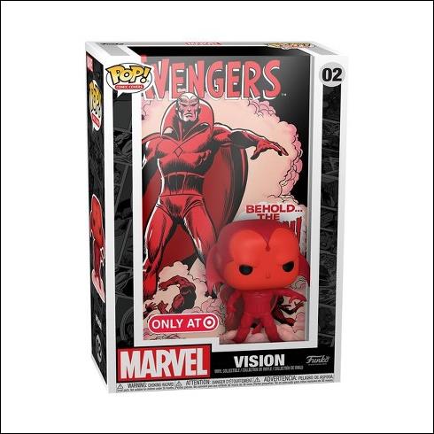 Pop! Comic Covers (Marvel) figure 2 Vision (Avengers, Vol. 1 #57, Oct. 1968)