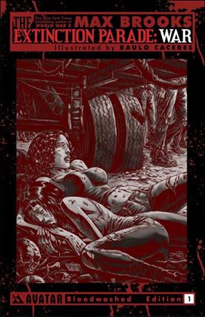 Extinction Parade: War issue 1-D Bloodwashed Cover