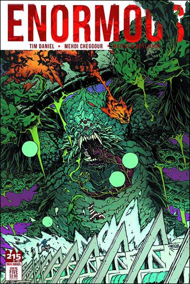 Enormous (2014) issue 5-B Andrew Huerta Cover