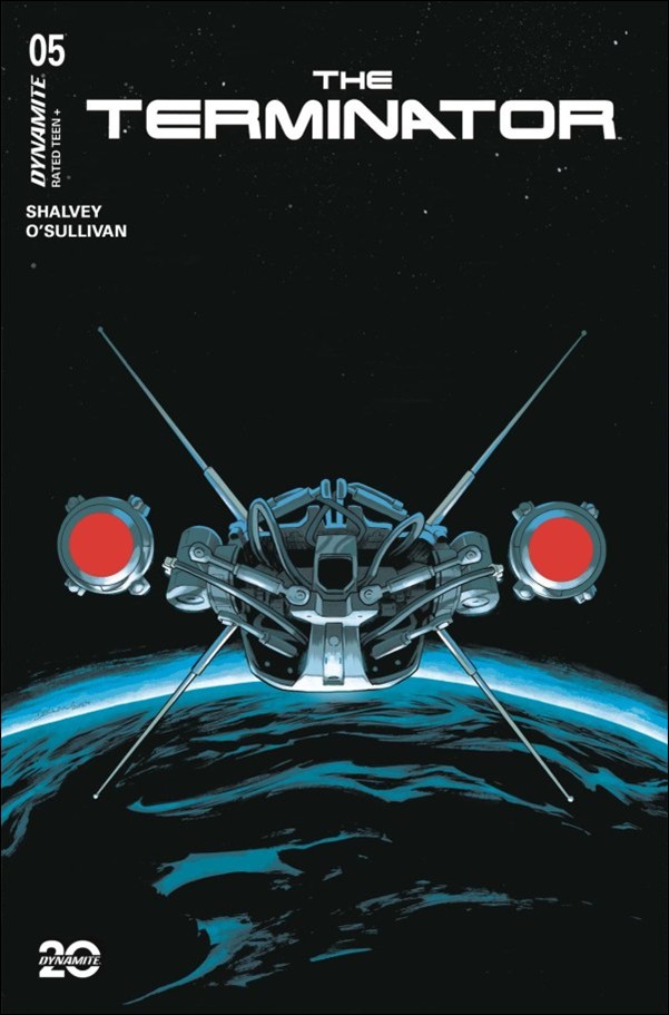 Terminator (2024) issue 5 Declan Shalvey Cardstock Cover